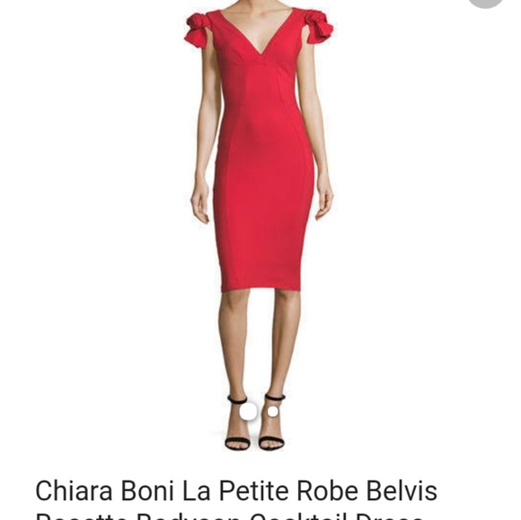 Red cocktail dress size 10 never worn - Picture 1 of 1