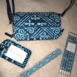 Brand New Vera Bradley Crossbody and accessories
