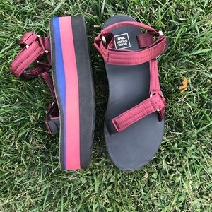 Opening Ceremony x Teva - Satin Flatform