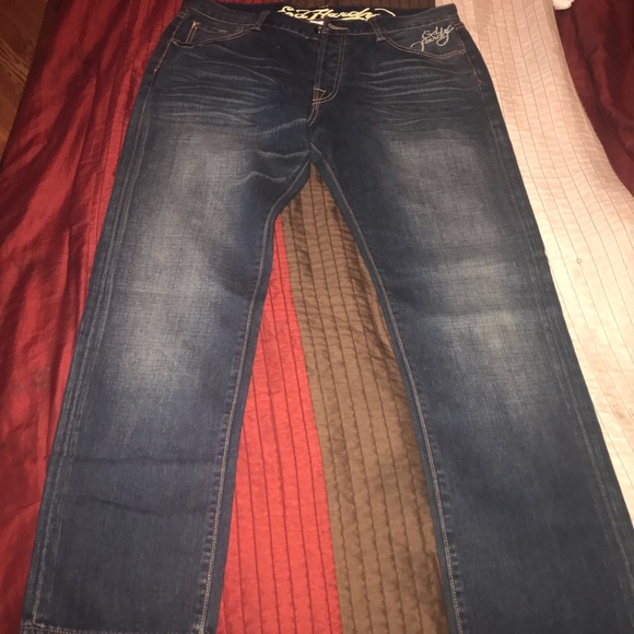 Ed Hardy | Jeans | Mens Ed Hardy Mcqueen New York City Jeans | Poshmark