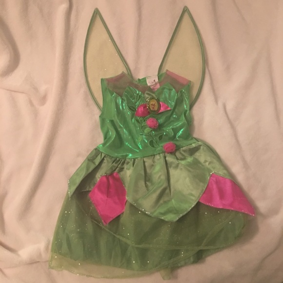 Disney Other - Disney XS kids Tinkerbell Costume 🧚🏻‍♂️