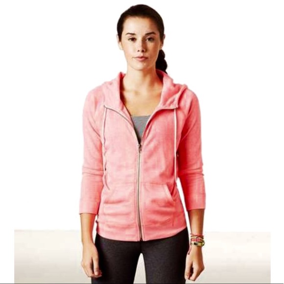 American Eagle Outfitters Tops - ❤️5 for $25 American Eagle Neon Hoodie MSRP $98!
