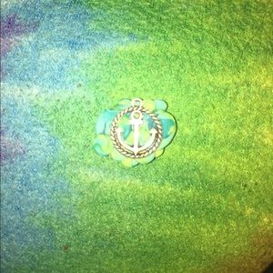 Hand-made Anchor ⚓️ necklace charm💚