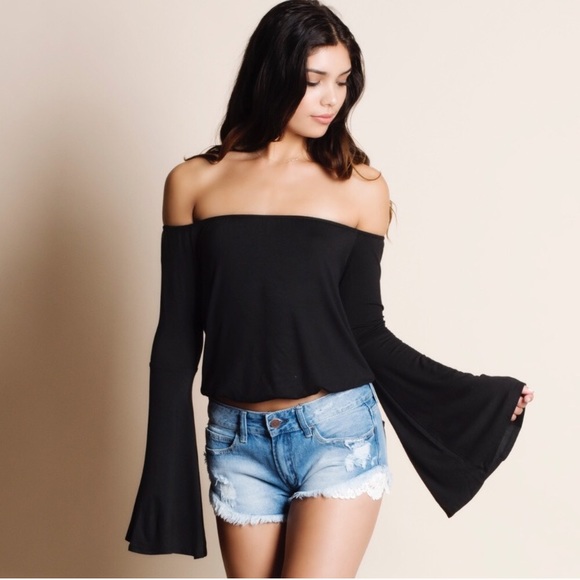 Cold Shoulder Top - Picture 1 of 4