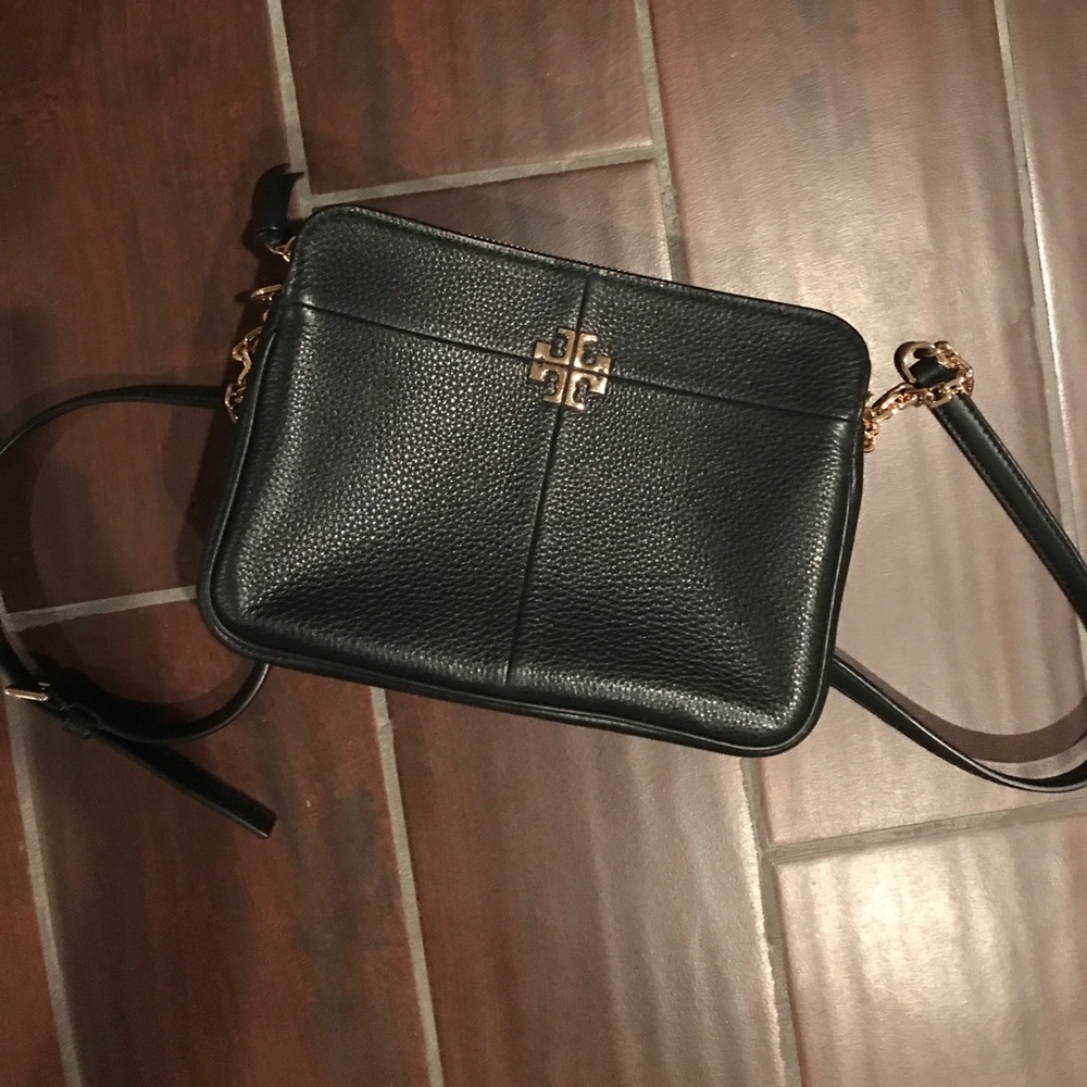 Tory Burch Ivy Micro Leather Crossbody Bag