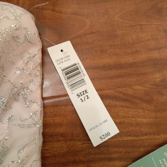 NWT Pink Glittery Formal Evening Gown Dress - Picture 6 of 8