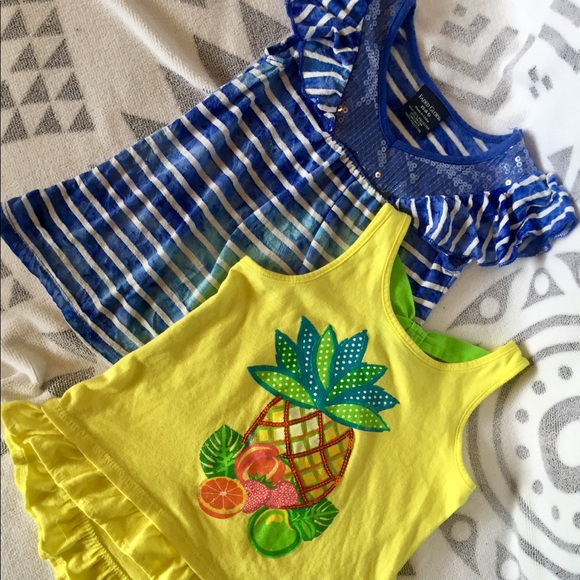 🔥 2 Tops Bundle For Little Girls + FREE Gift - Picture 1 of 6