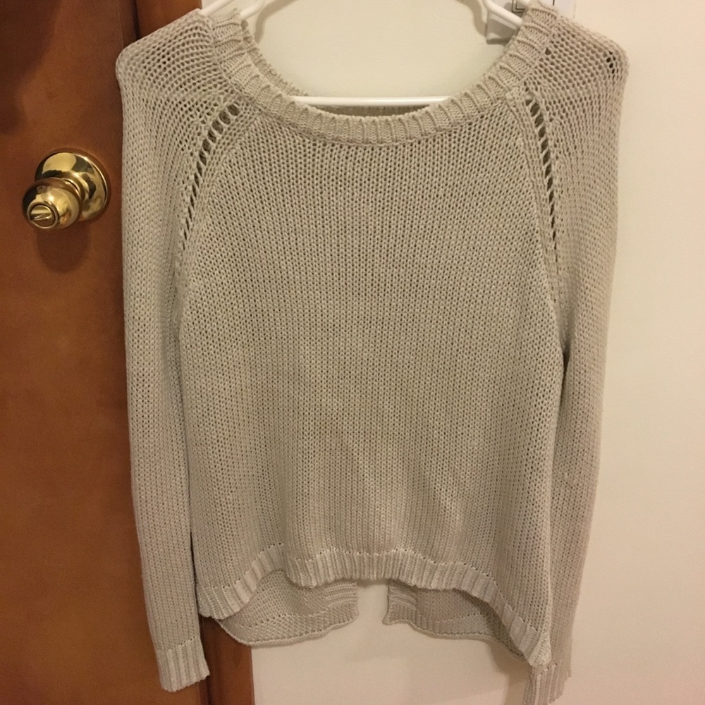 NEVER WORN BB Dakota Open Back Sweater