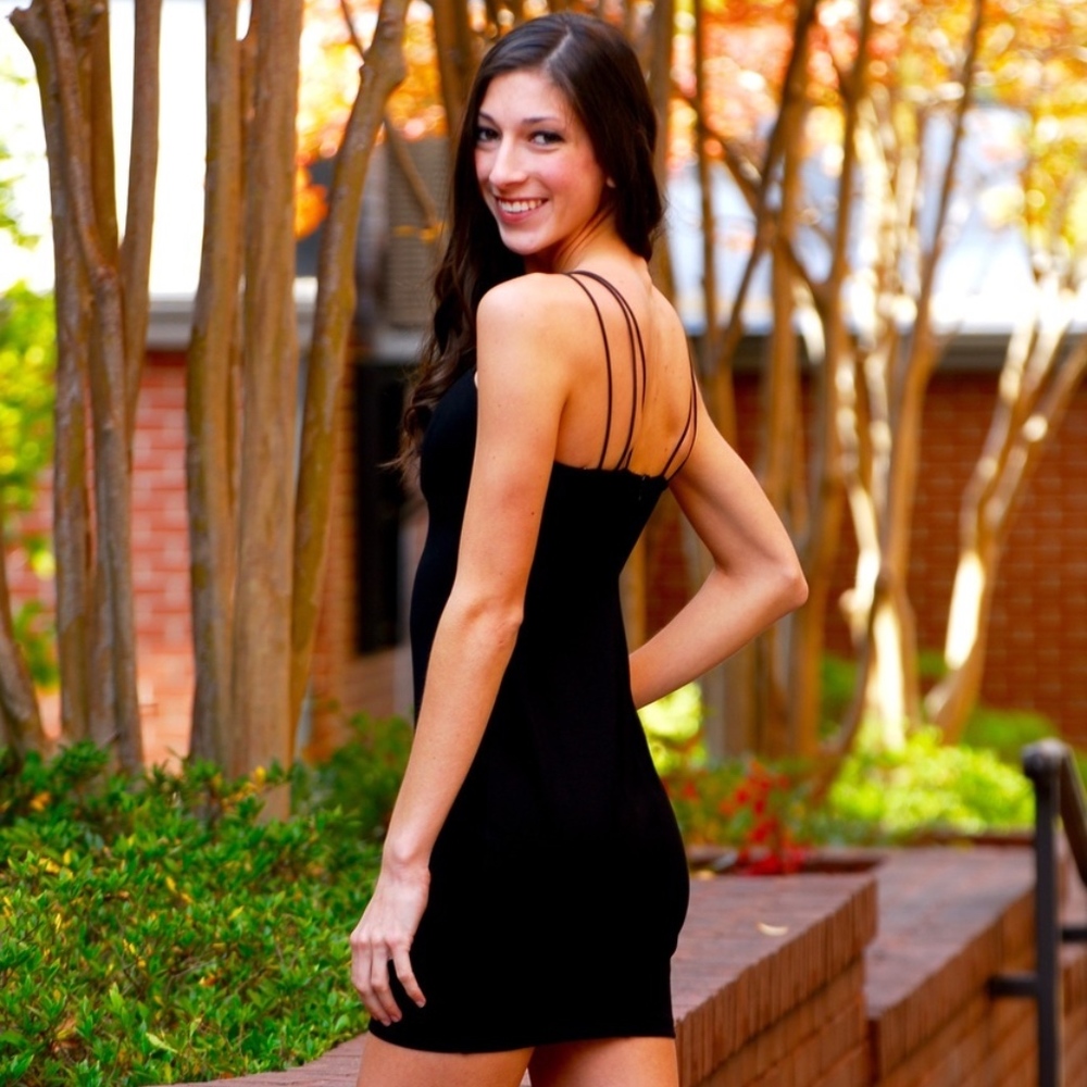 SOLD - Strappy Bodycon Dress - Picture 4 of 4