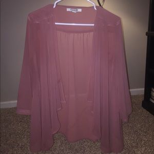 Dusty pink Forever 21 Kimono