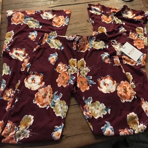 Three Bird Nest Pants - Three Birds Nest bellbottom pants