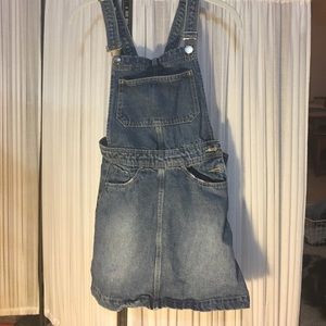 Denim Overall Dress