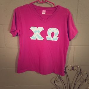 Chi Omega chevron Stitch shirt!!!