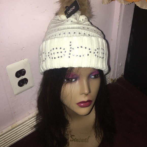 bebe winter hat