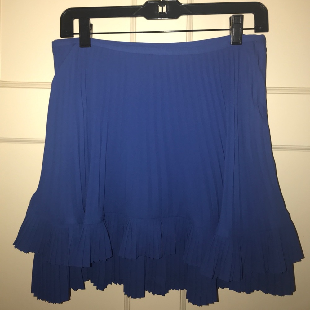 Gorgeous blue pleated skirt! New with tags!