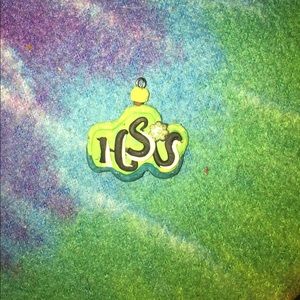 Hand-made HSU 💚 necklace pendant