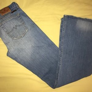 Lucky Brand wide leg jeans