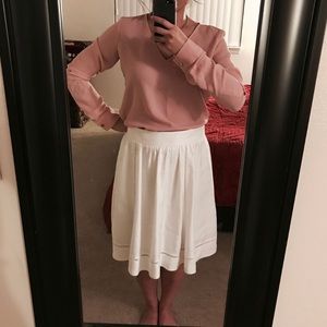 White Skirt | Ann Taylor