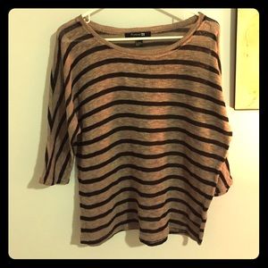 Oversized Striped Sweater