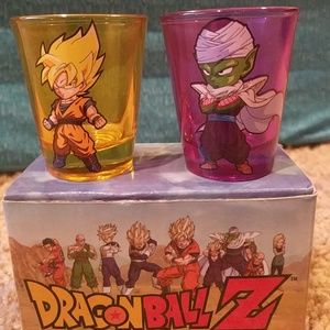 Dragonball Z two pack shot glasses