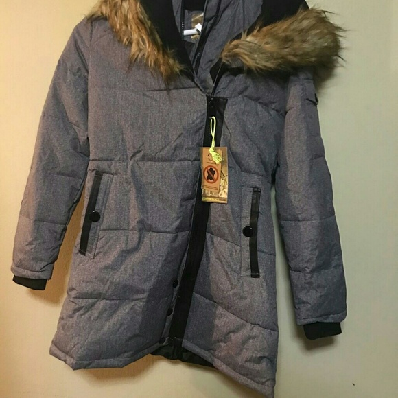 snow down parka north face