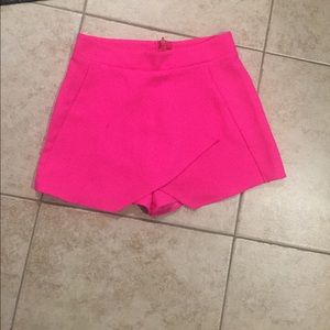 Hot pink skort