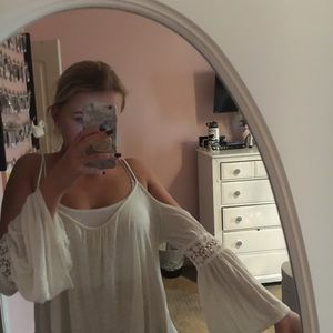 Boho off the shoulder top