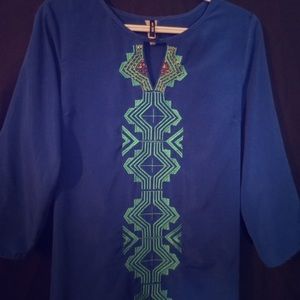 Tribal Front Blouse