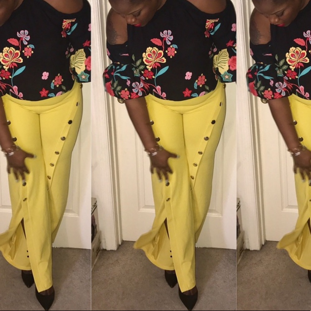 Yellow pants