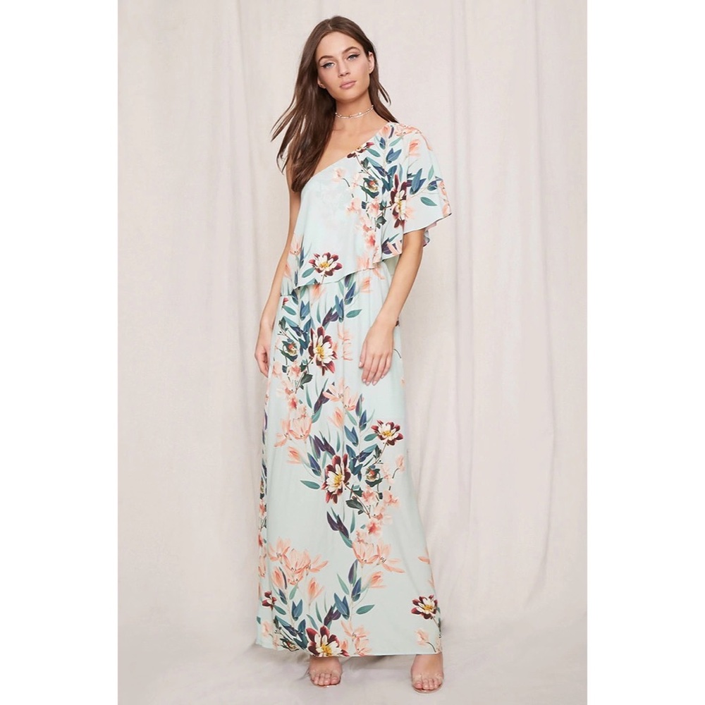 FOREVER 21 Floral Maxi Dress