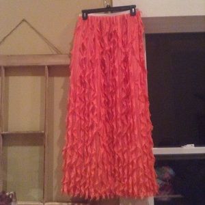 Ruffle skirt