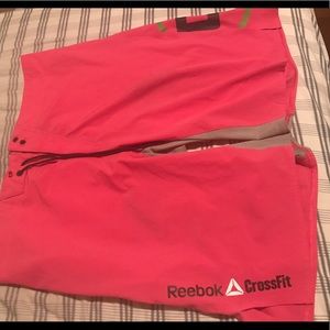 Pink Reebok Crossfit Shorts