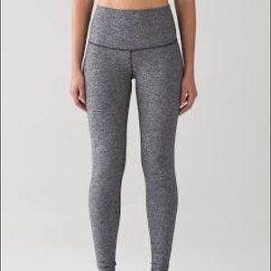 Lululemon Wunder Under Full On Luon Pants Size 4