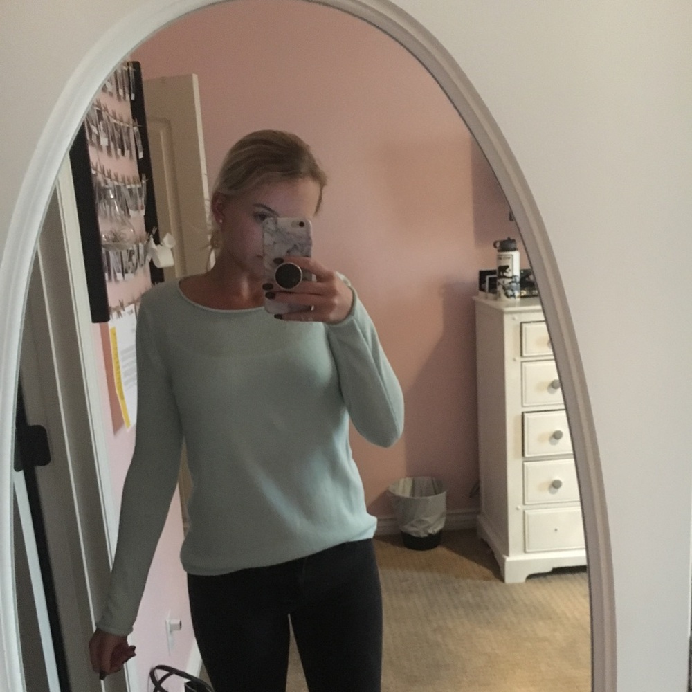 Blue sweater
