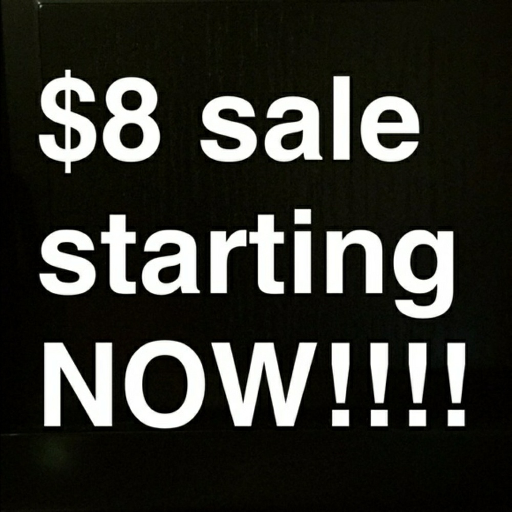Bundle any 5 items that are $8 or less for $25