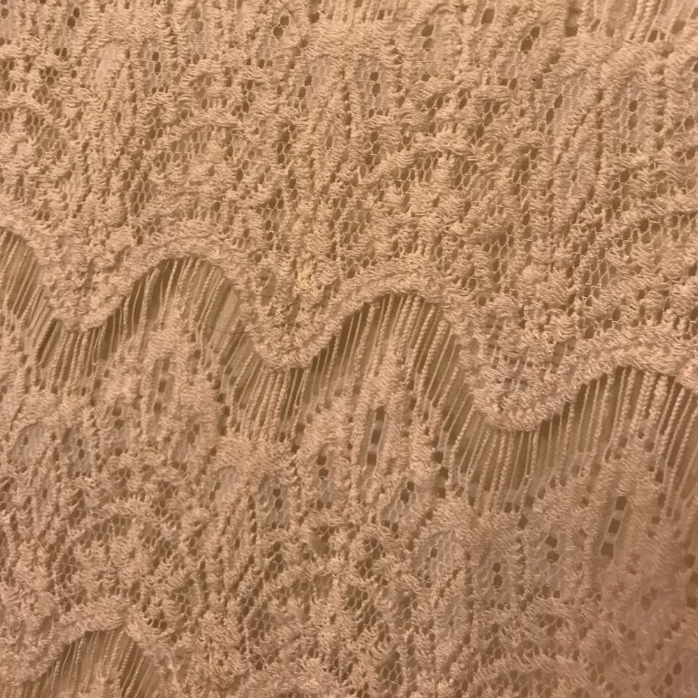 LACE CREAM DRESS - Picture 2 of 2