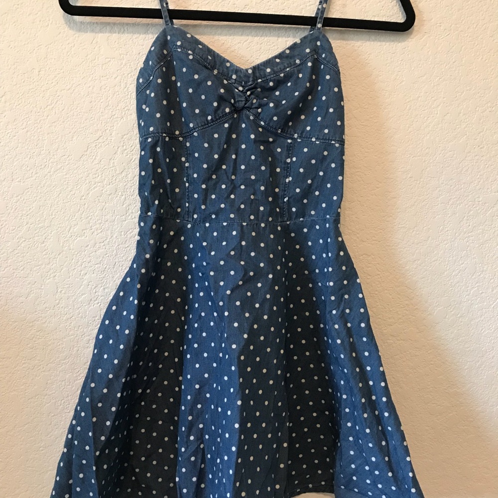 Polka Dot Skater Dress