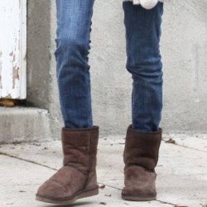 Size 9.5 Sheep Skin Boots