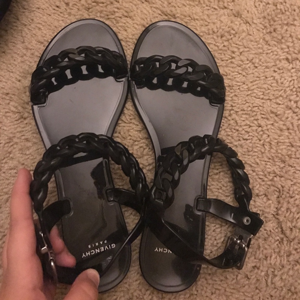 Black sandals