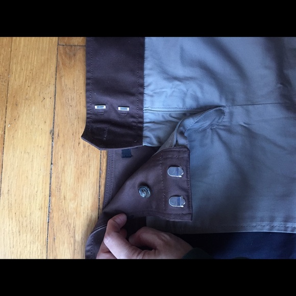 BCBG Pencil Skirt Block colors with back pockets - Picture 2 of 4