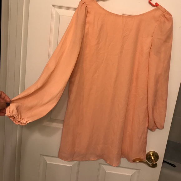 PEACH DRESS - Picture 2 of 2