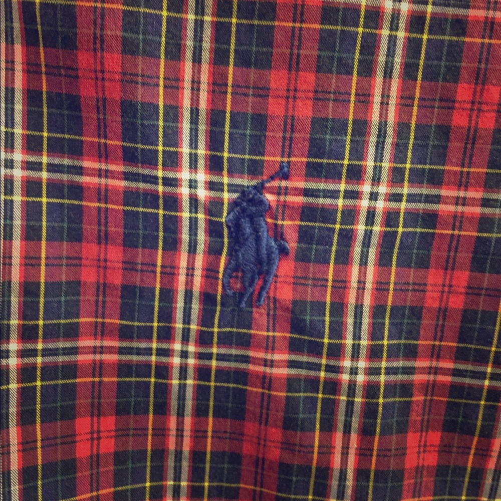 Ralph Lauren button down size large tall