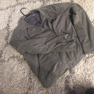 Suede Leather Jacket new