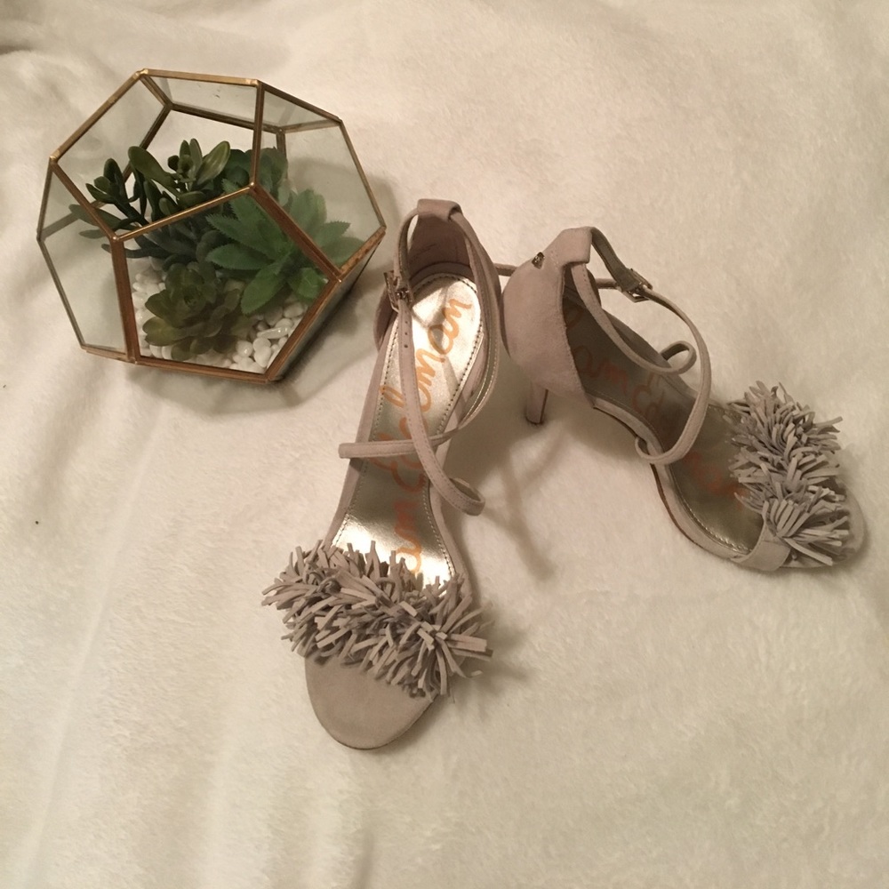 Sam Edelman Aisha Dress Heels - Greige Color