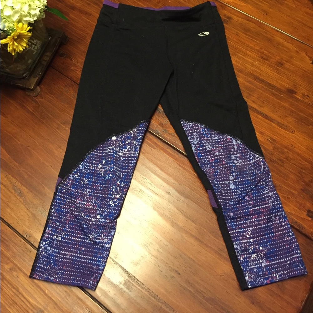 Cropped running pants