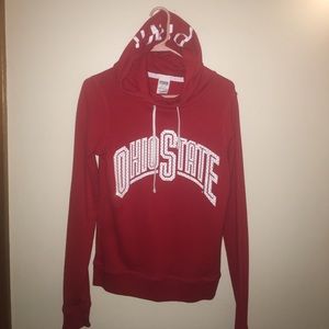 PINK Embellished Ohio State Hoodie