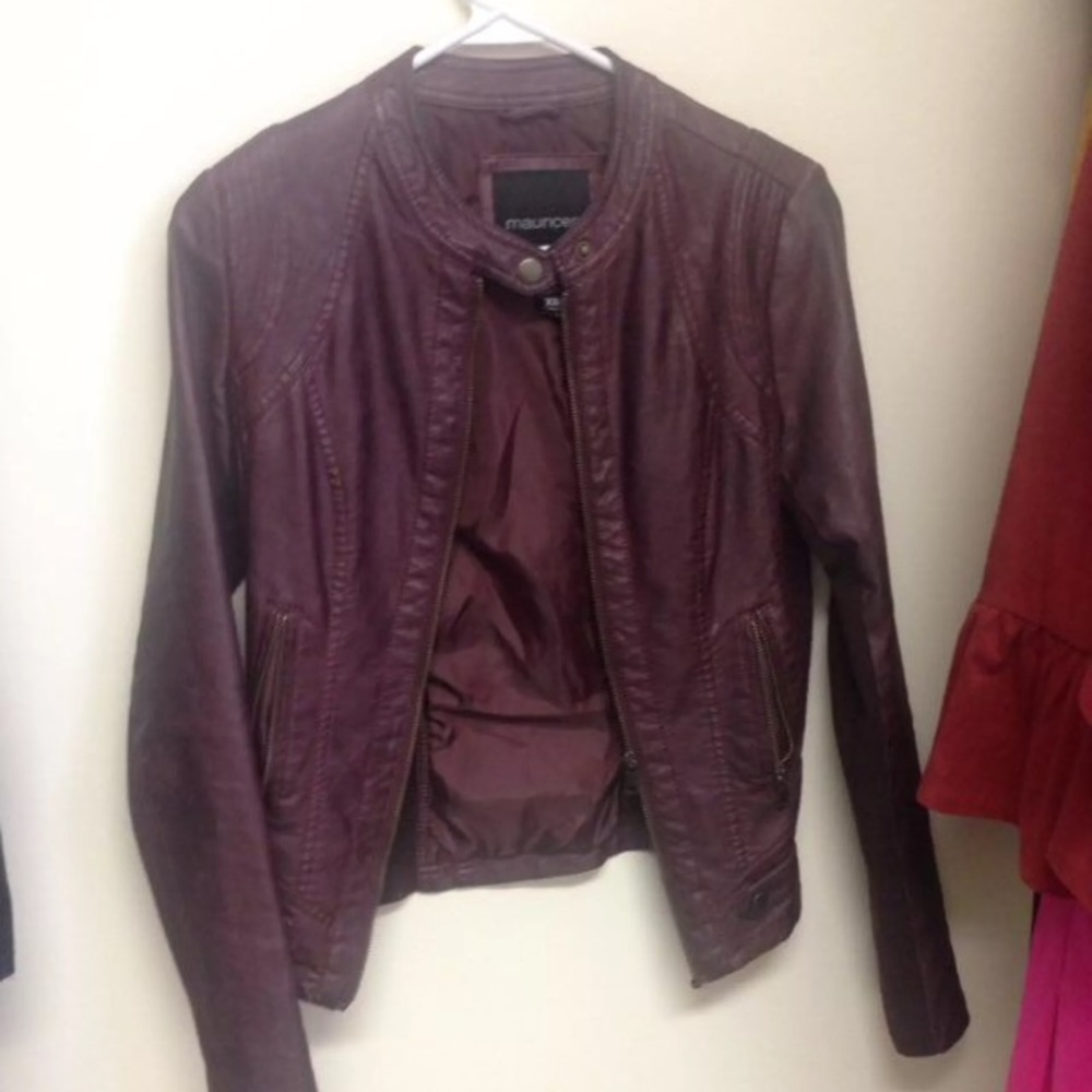 Maurice's leather jacket