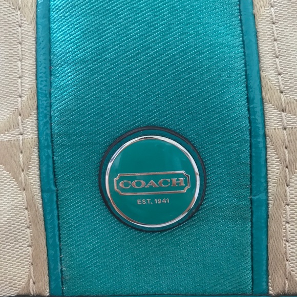 Limited Edition Coach Signature Stripe Backpack