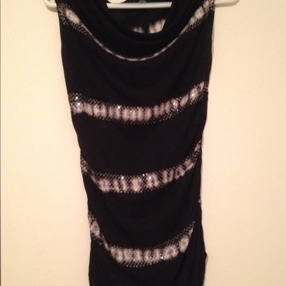 Calvin Klein top with tie dye and sequins - Picture 1 of 1