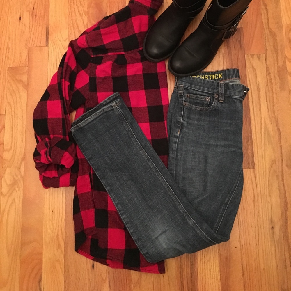 J. Crew Matchstick Straight Leg Jeans